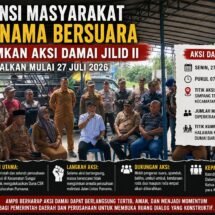 AMPB Siap Aksi Damai Jilid II, Dijadwalkan Mulai 27 Juli 2026