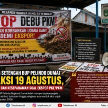 Warga Ring Setengah BUP Pelindo Regional Dumai Siapkan Aksi 19 Agustus, Tuntut Kesepahaman Soal Aktivitas Ekspor PKE/PKM
