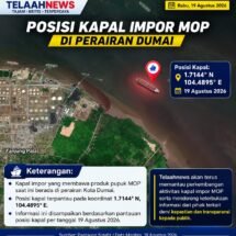 Kapal Impor MOP Tiba di Dumai, Klarifikasi Jalur Hijau Bea Cukai Dumai Masih Senyap