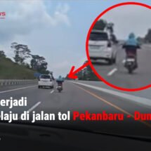 Viral Lagi, Pengendara Honda Revo Diduga Masuk Tol Pekanbaru–Dumai, Ingatkan Publik pada Kasus Serupa