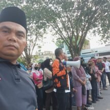 AAKJ TKBM RIAU GELAR AKSI DI MAPOLRES DUMAI, APRESIASI LANGKAH KAPOLRES DORONG PERDAMAIAN SECARA KEKELUARGAAN